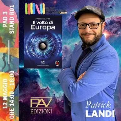 patrick landi locandina promo salone del libro 2024