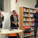 presentazione il volto di europa a prato con il sindaco di prato Matteo Biffoni, Emiliano Prosperi